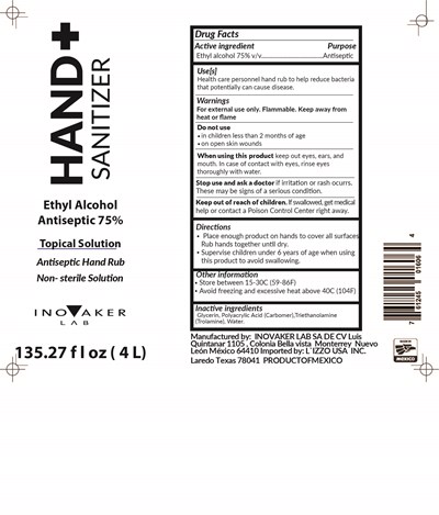 Hand Sanitizer (Rhs Ethyl1 Galonfh1148)
